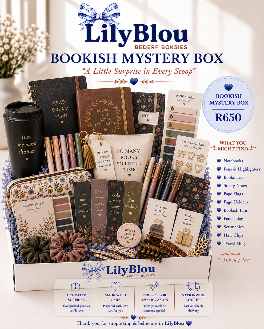 Bookish Mystery Gift Box